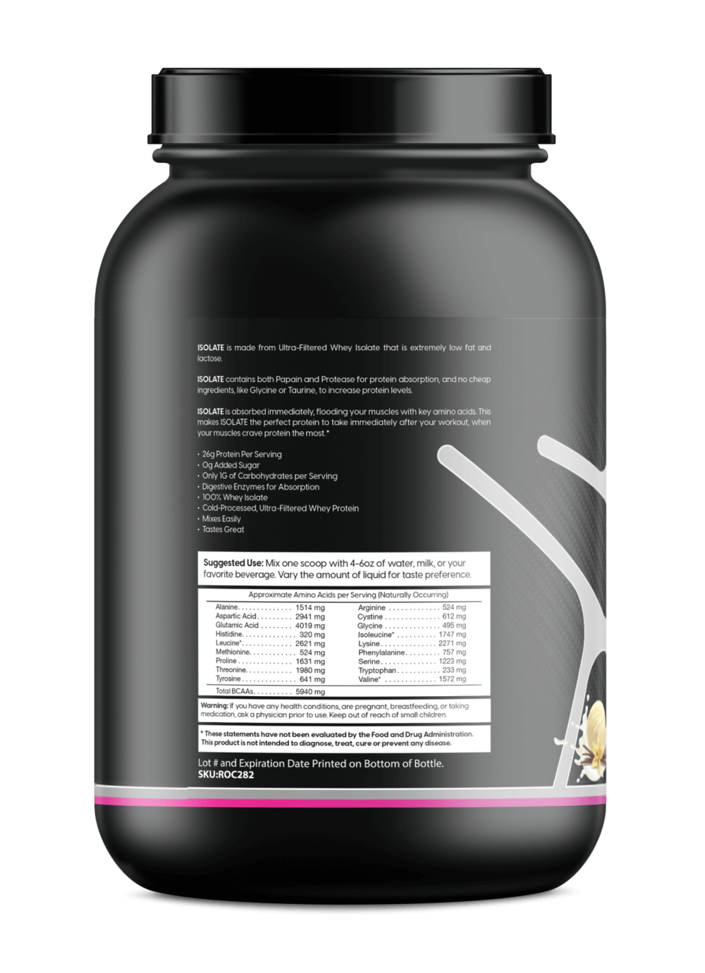 Whey Protein – Vanilla 2LB