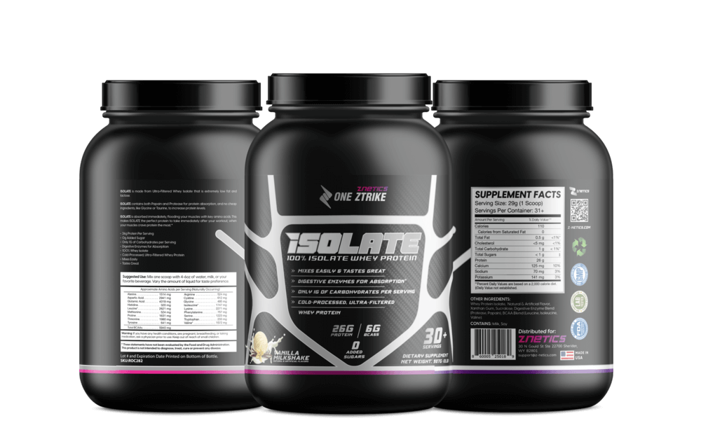 Whey Protein – Vanilla 2LB