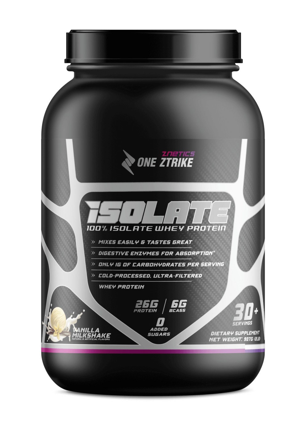 Whey Protein – Vanilla 2LB